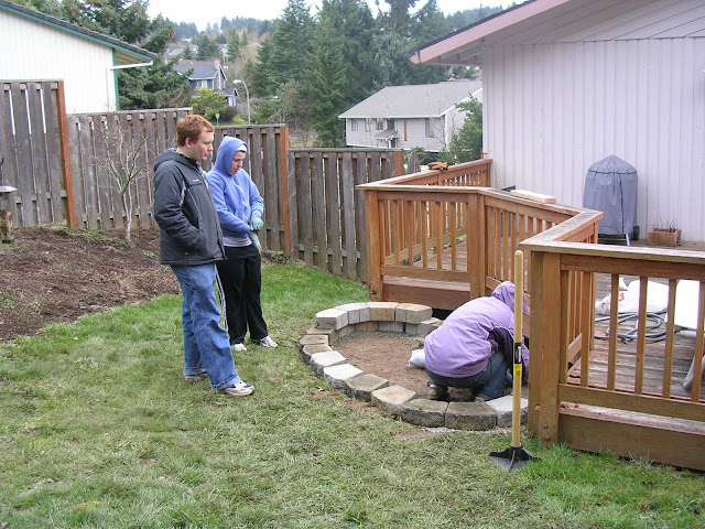 Kam, Erin and Emilie Working