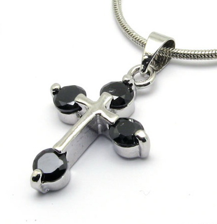 czech-crystal-cross-pendant-necklaces