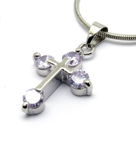 czech-crystal-cross-pendant-necklaces