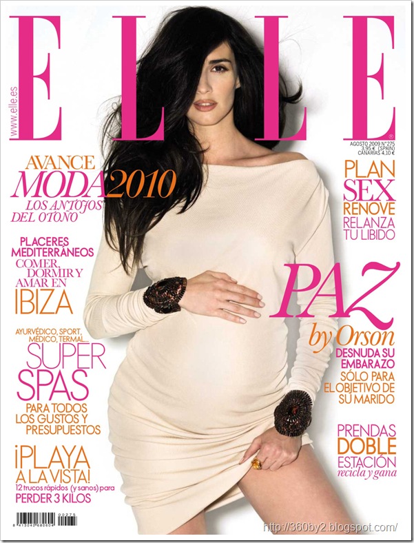 Paz Vega - Spanish Elle Magazine Scans - HQ Pictures