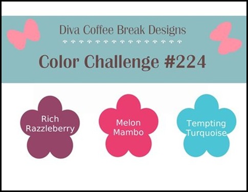 DCBD_224, color challenge, diva coffee break designs team, Sharon Field