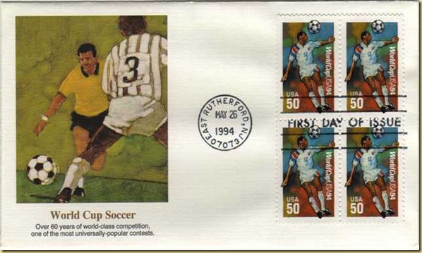 1994 World Cup Soccer Held In USA Fleetwood FDCs