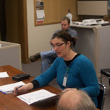 Abbie Anderson with the U.S. Census Bureau addresses Washington County Supervisors (KCII News)