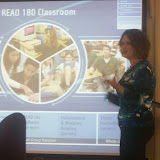 Heather Greiner Explains the Read 180 Program to School Board members (KCII News)