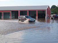 Flooding in Wellman 8-3-10 (KCII's Bill Gatchel)