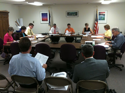 The Washington School Board Approved Bids For The Second Phase Of Construction For The District's New High School.<br />
(KCII's Chance Dorland)