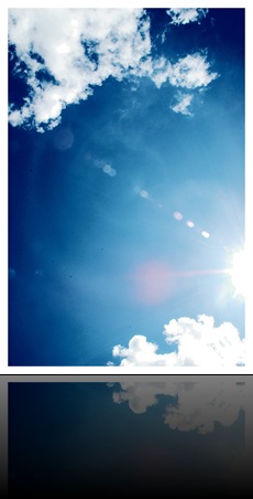 Blue blue sky Blue blue sky