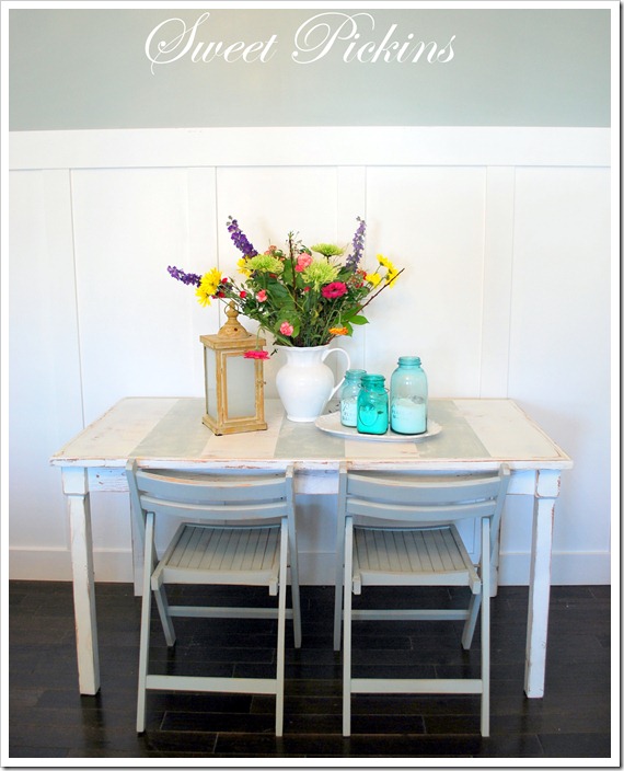 {before & after} – beach inspired table beach table 006