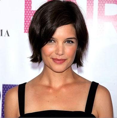 katie holmes hairstyles short. katie holmes haircut