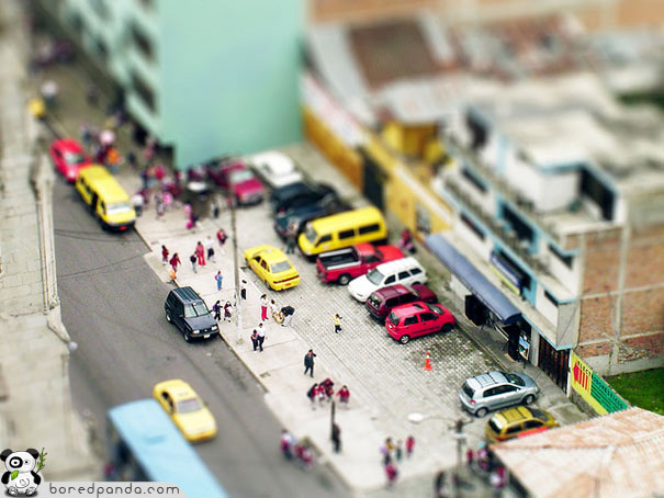 Real World In Miniature: 20 Tilt Shift Photos