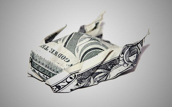 20 Cool Examples of Dollar Bill Origami