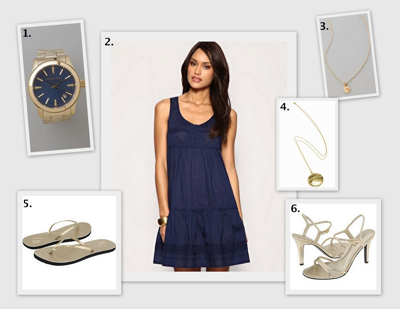 summer blues womens dress