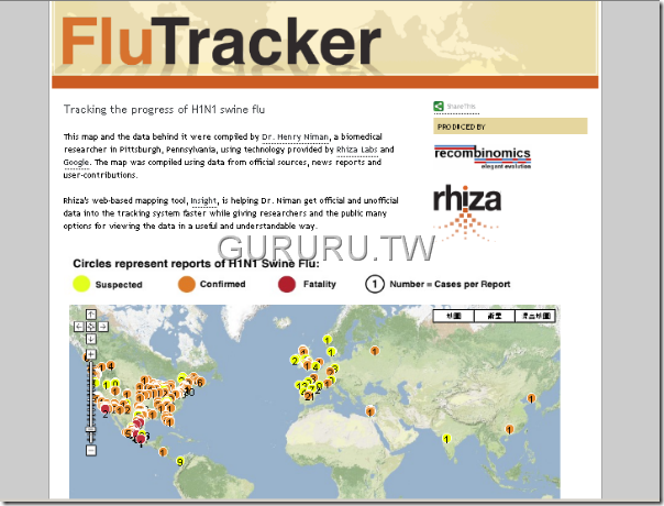 dr_niman_flu_tracker_google_maps