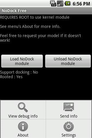 NoDock Free Trial NEED ROOT