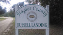 Russell Landing Preserve Entrance Sign