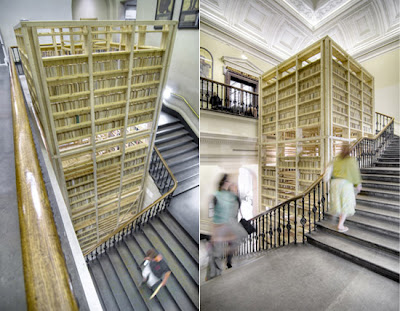 Escalera y biblioteca, dos en uno. libreria%20y%20escalera%204 Escalera y biblioteca, dos en uno.