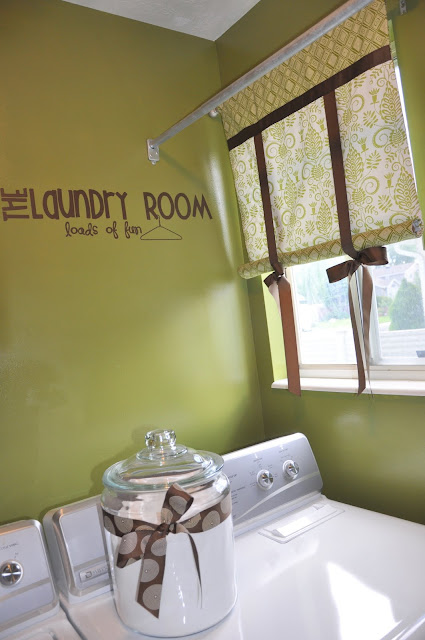 To a T: Revamping the Laundry Room