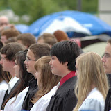 Matt's 8th grade graduation