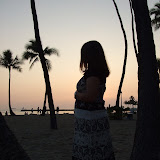 Debbie Watches the Sunset