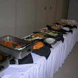 Appetisers at the Reception