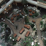 A View of the Embassy Suites Anaheim South Attrium from the Eighth Floor