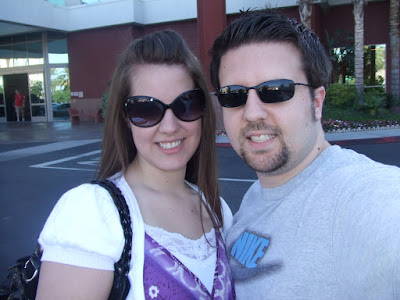 Debbie and I About to go to Downtown Disney