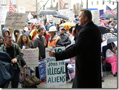 Shurtleff at tea party