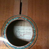 Another classical, with finish applied and signature inside.
