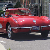 A closeup of that beautiful vette!