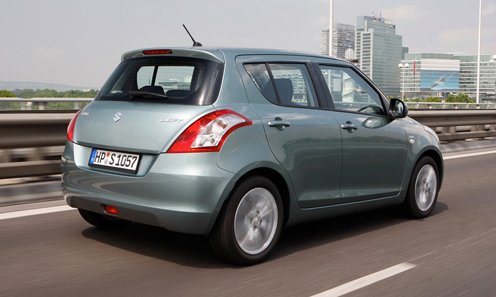 The 1st photos of updated Suzuki Swift