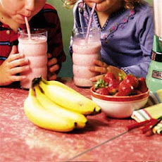 Double Strawberry-Banana Shake