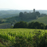 View of the abbey at Badia a Passignano