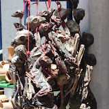 Dried llama foetuses used in local ceremonies