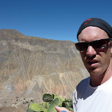 Al is asked to express facially his feelings on the next three hours of trekking.