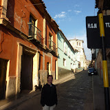 Earthy colors and cobbled streets