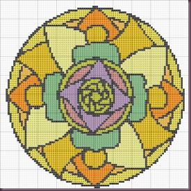 mandala con simboli