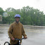 Johnathan doesn't mind the rain