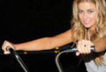 14 carmen electra Superstar on bike