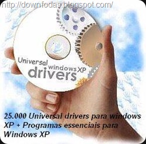 DownFodas - 25 mil driver para xp