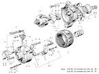 Datsun Fairlady illustration no. 019A-1 Alternator (Mitsubishi) Emission Control