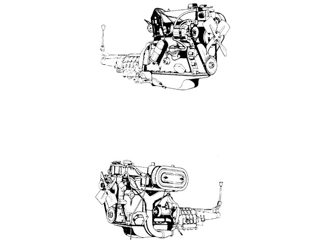 Datsun Fairlady Parts illustration no. 000-1 Assy Engine 1600 (R16)