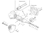 Datsun Fairlady illustration no. 031A-1 Transmission Case 2000 (U20)