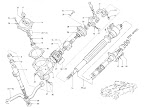 Datsun Fairlady illustration no. 049B-1 Steering Gear (1969-70) (R.B Type)