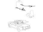 Datsun Fairlady illustration no. 060C-2 Safety Belt & Bar