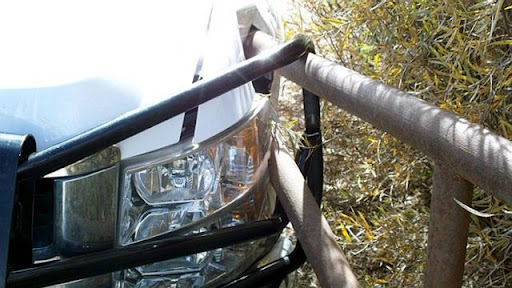 Chevrolet и шлагбаум