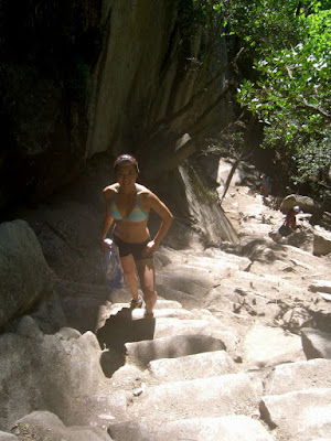 Stairmaster on the Mist Trail