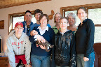 This is one of the last photos taken that weekend, but it's a good one of the crew which was there. Rod was away on business that weekend unfortunately.