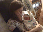 Mother and daughter together for the first time.