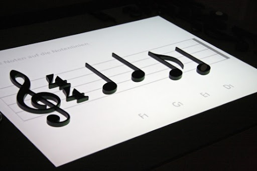 Interactive Music Table: Jonas & Jurgen noteput 2 550x366 Interactive Music Table: Jonas & Jurgen
