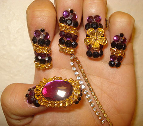 nail art gems Fun and Fashion: Nail Art